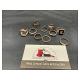 Rings marked 925