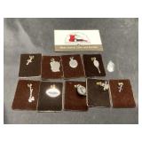 10 Sterling Silver Charms