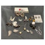 Sterling silver and  925 Earring pairs