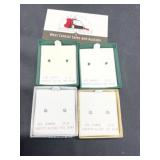 Emerald And Diamond Earrings
