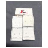 Genuine Diamond Earrings