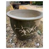 Green flower pot
