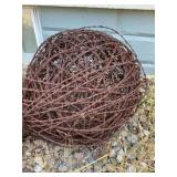 Barb Wire ball for decor