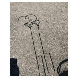 Two lightweight cat Sheppard hooks