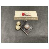 Pendant and Earrings Marked 925