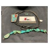 Jewelry Possibly Turquoise.  No markings