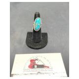 Sterling Silver Signed Size 6