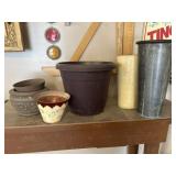 Flower pots