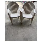 Patio chairs