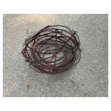 Heavy metal birds nest/ planter