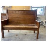 Wood Bench