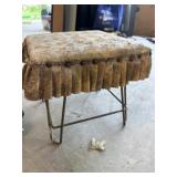 Vintage Metal foot Stool