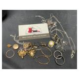 Scrap Jewelry Marked 925 and Sterling