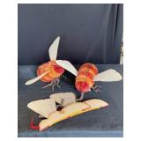 Vintage Fly/ paper decor