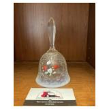Fenton Strawberry Glass Bell