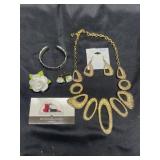 Costume Jewelry and bone china