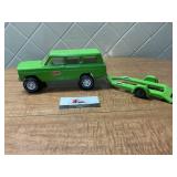 Tonka jeep and trailer