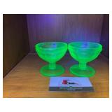 Uranium Sundae Glasses