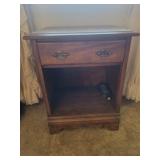 Wooden side table