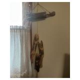 Vintage hand carved fish