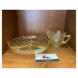 Yellow Depression Glass