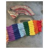 Rugs and throw