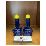 Joes Conoco Glass Salt and Pepper Shakers