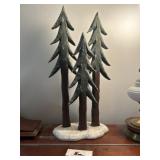 Wood Christmas Trees.