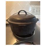 Cast iron Dutch oven
