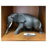 Wooden Elephant Decor