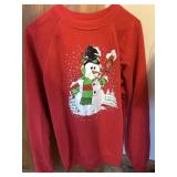 Xl Snowman Sweatshirt