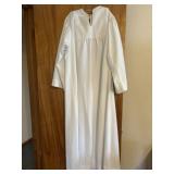 Polyester White Robe