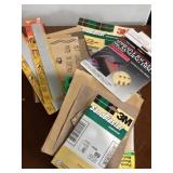 Misc sandpaper