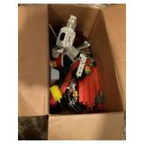 Box of misc toys & pieces