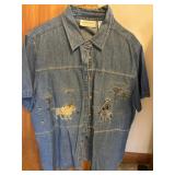 Size Xl Safari shirt and capris