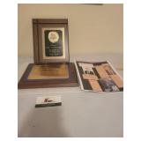 Denison CSD appreciation plaques