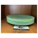 Jadeite Fire King Plates