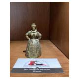 Brass Victorian Lady Bell
