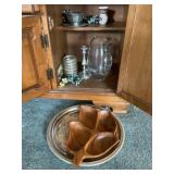 Dishes, glassware and coasters