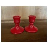 Candle holders marked korea