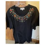 X L Womens Top Bedazzled