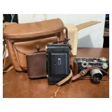 Argus and Kodak Camera in aPerrin Pro Camera Bag