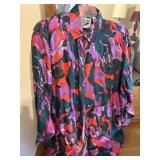 Size Small Vintage silk Shirt