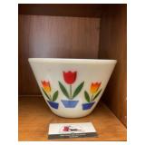 Fire King Tulip Mixing Bowl