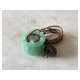 Jadeite Glass Cigarette lighter