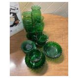 Green glassware