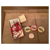 Miscellaneous buttons and lighters
