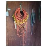 Wall contents and electrical cords