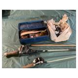 Fishing poles and accessories