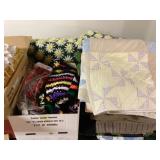 Assorted linens